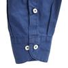 unused BRU NA BOINNE Long sleeve Cotton shirt OO Navy Men's Used