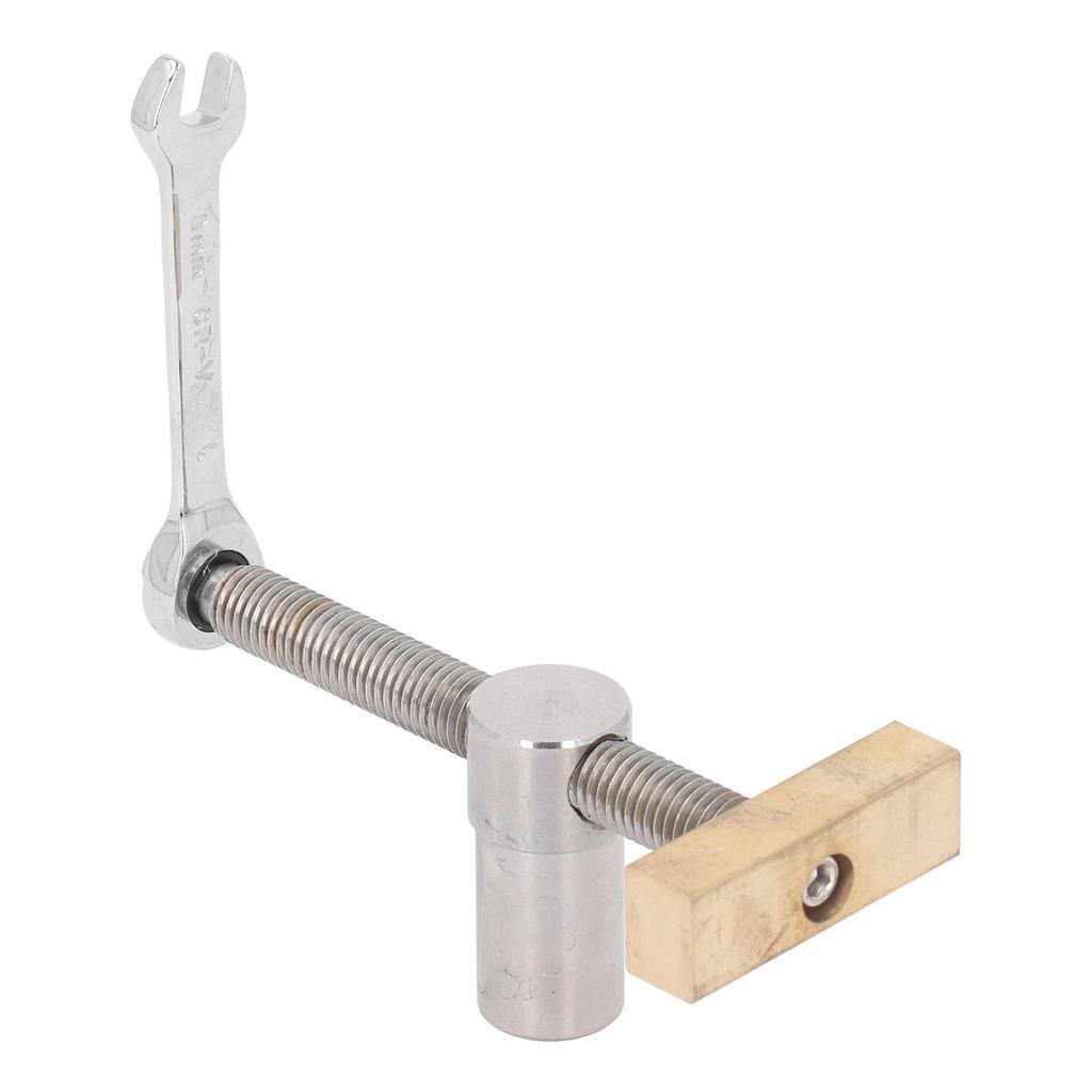 2 Stück Holzbearbeitung Desktop-Klemme Verstellbare Werkbank Schnellfeste Klemme Messing Vorrichtung Schraubstock mit 4 Werkbank