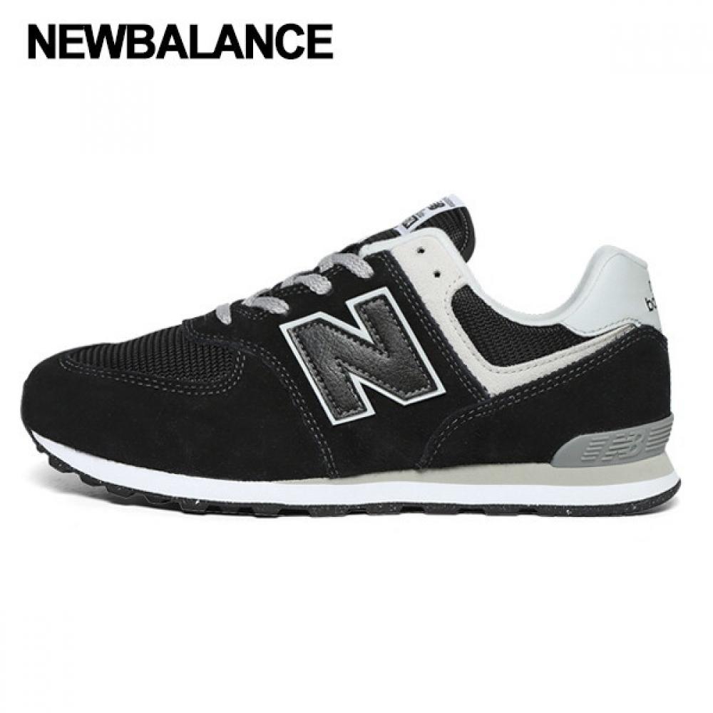 New Balance Sneaker 574 Gs Sneaker Core Black White Gc574evb