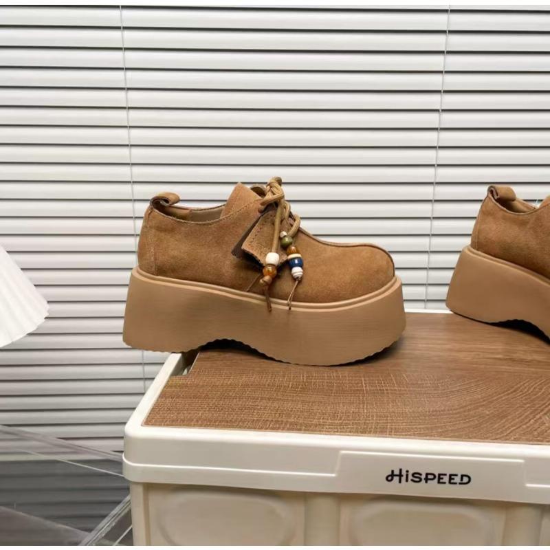 Fashion Versatile Colorblocking Breathable Women's Footsteps Thick Bottom Soft Elastic Height Comfortable Popular Non-tired Feet Sports Lefebvre Shoes