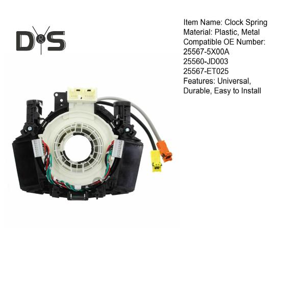 Arc de ceas Design robust Instalare simplă universală Piese de schimb Arc de ceas 25567-5X00A/25567-ET025