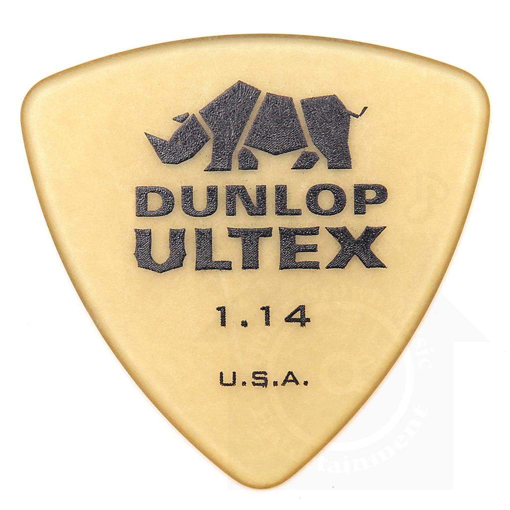 Jim Dunlop Ultex Triangle Picks Ultex Triangle Picks Musent Custom Players Picks (24-Pack) - 1.14mm & 426B114-ULT-24P