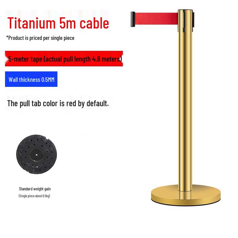 OLOMM Retractable Belt Barrier Post 5 meters