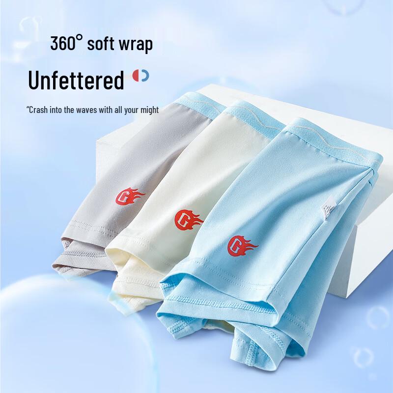Yalu Boys' Cotton Boxer Briefs 3-Pack