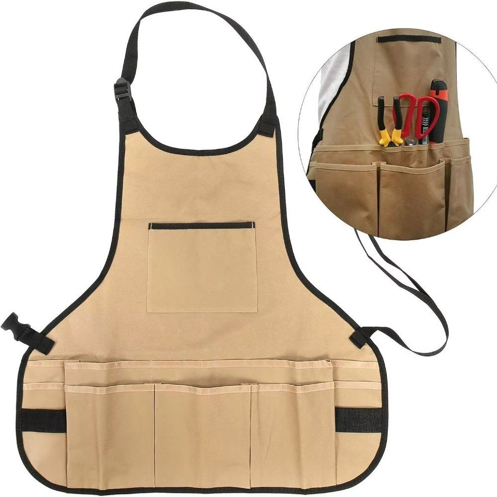 Multifunctional Gardening Apron Oxford Belt Woodworking Tool Bag Garden Tool Apron  Kitchen