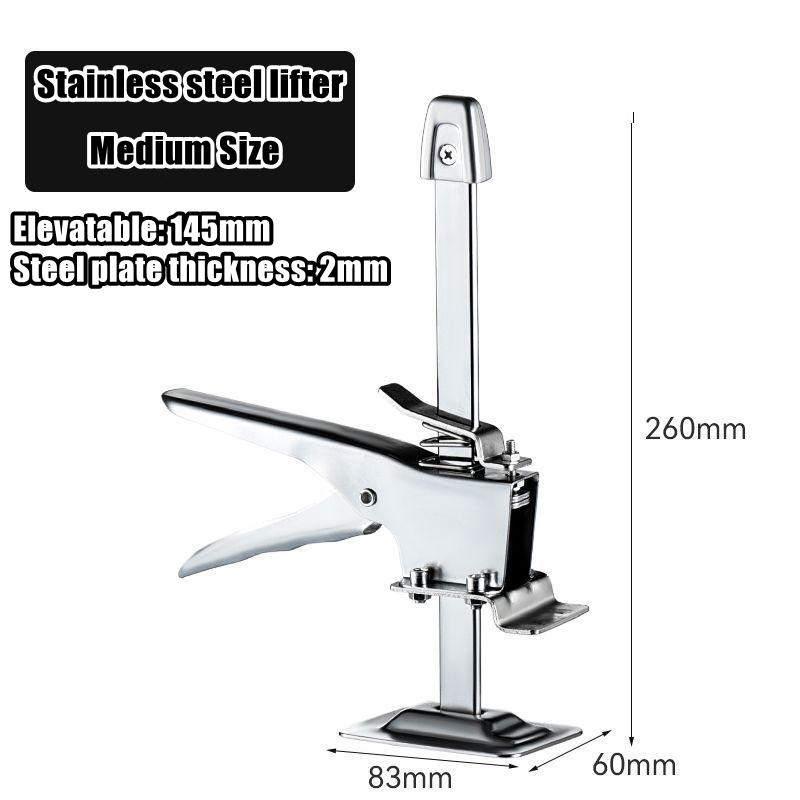 Labor Saving Arm Board Jack Elevator Cabinet Lifter Height Locator Adjusting Lifter Multifunctional Anti-Slip Hand Lifting Tool