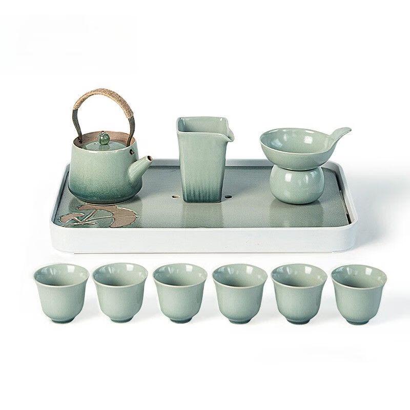 Qianyu Melamine Tea Tray & Kung Fu Tea Set