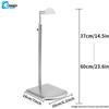 Adjustable Stainless Steel Floor-Standing Bag Display Stand for Women's Bags