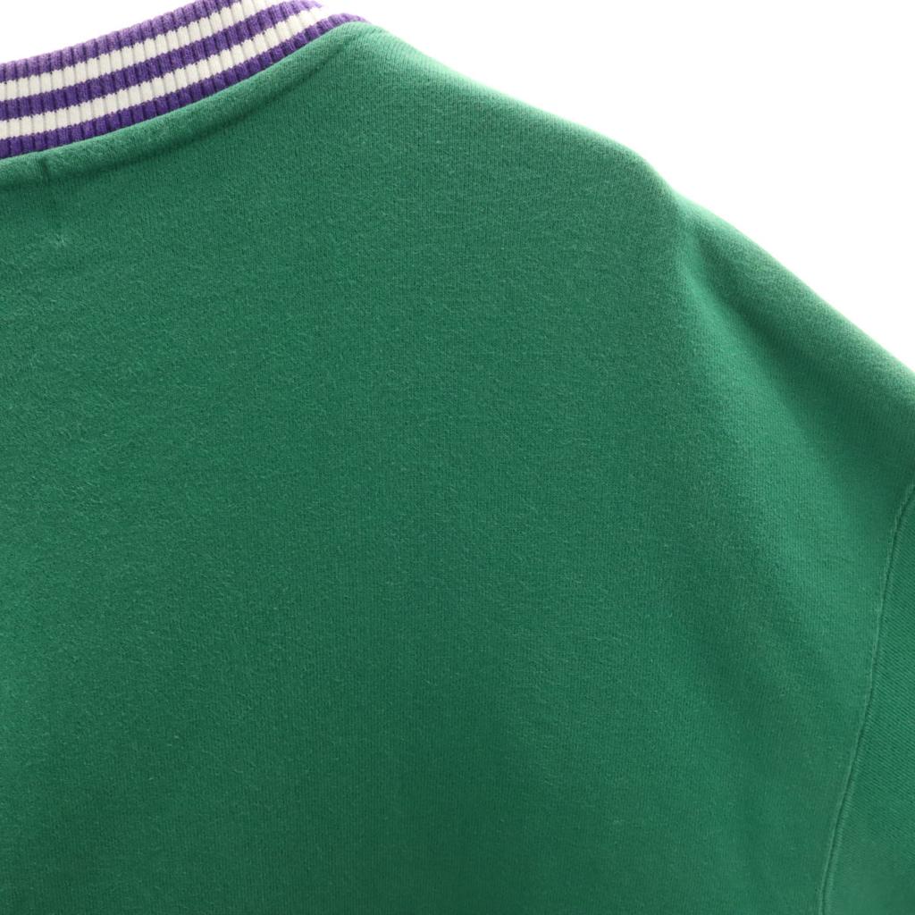 XLARGE Long sleeve sweat trainer M green Men's Used