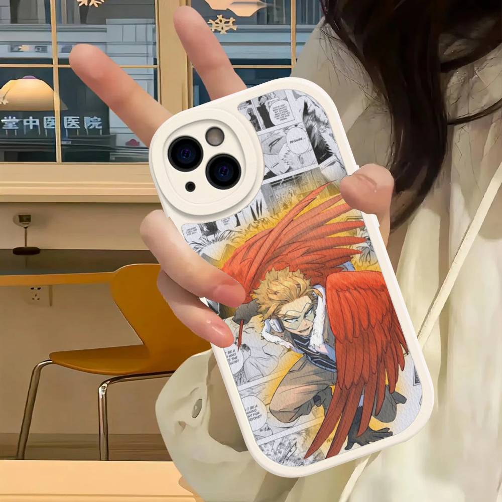 

Винтажный чехол для телефона My Hero Academia в стиле аниме для IPhone 16 15 14 13 12 11 Pro Max Plus 16E, чехол из мягкой кожи iphone 11