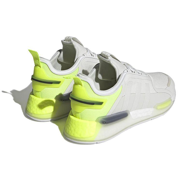 Adidas NMD_R1 V3 White Solar Yellow Men Sneakers Grey Grey-One Crystal-White GY7356