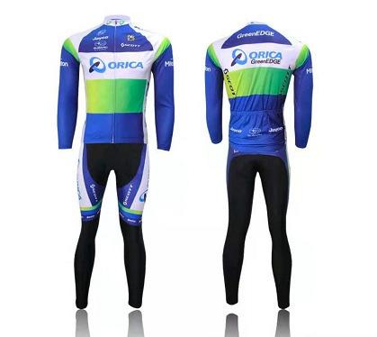 Tour De France Cycling Sportswear Cycling Suit Autumn and Winter Long-sleeved Suit Road Bike Suit
