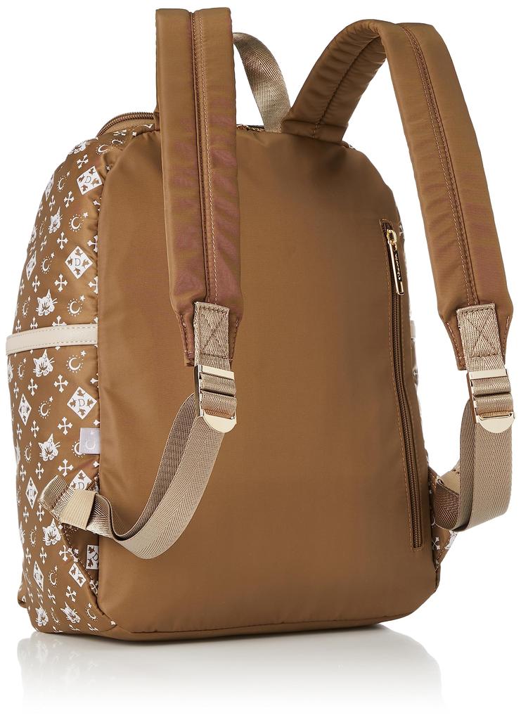 WACHIFIELD T2O Rucksack, Leicht, Wasserabweisend, Kompakt, Leicht, Großes Fassungsvermögen, Damen, Dayan Katze Merchandise Tasche, WTSK-05 (Eiche)