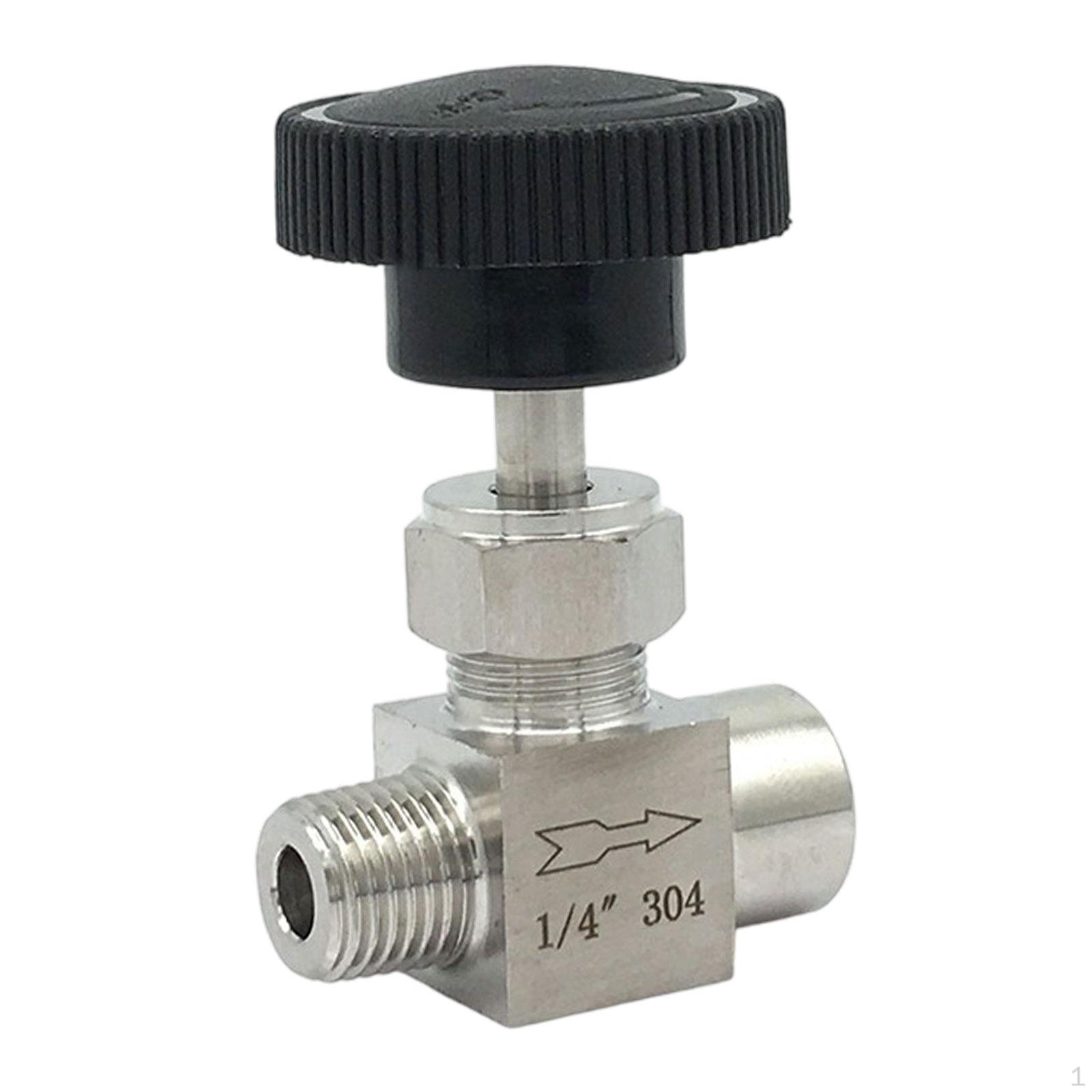 

Straight Valve for Control, Heavy Duty Hardware, 304 Stainless Steel, 1/4 Female Connection