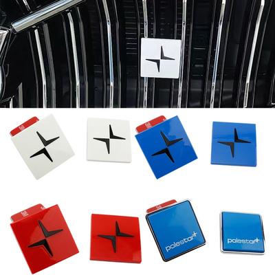 3D ABS Car Front Grille Badge Car Side Fender Rear Trunk Emblem Logo Styling Stickers