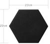 ISL Hex Sound Panel Black 23x20cm 10pcs ISL-HX01