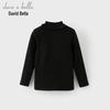 David Bella Girls' Anti-mite Semi-High Neck Long Sleeve Tee