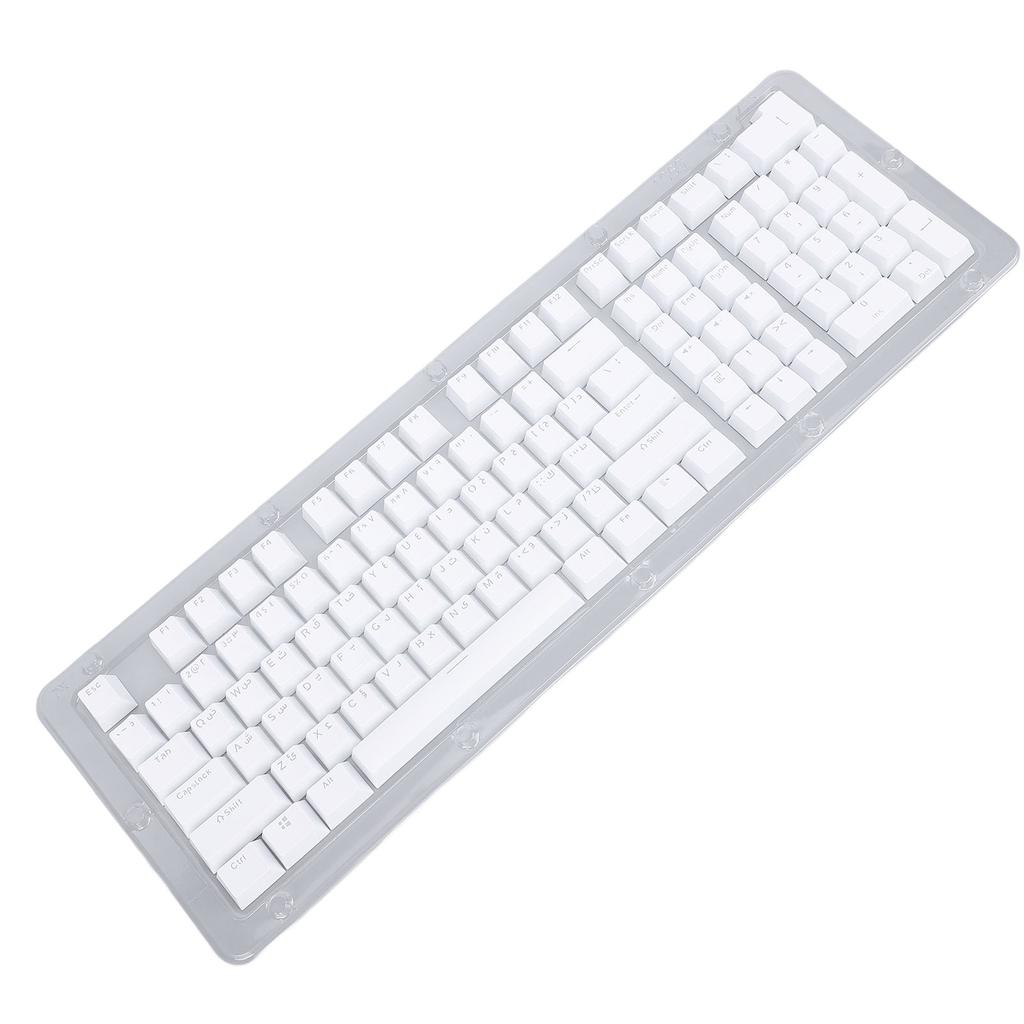 112 Keys Arabic Keyboard Key Minimalist Mechanical Keyboard Key for 61 64 68 84 87 96 98 100 104 108 Keyboards