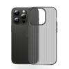 Wellengitter Magnetisch Absorbierendes PC-Gehäuse Geeignet für IPhone16E Magnetisch Absorbierendes Eisnebel Matt Handyhülle 14 Apple 15 Transparent