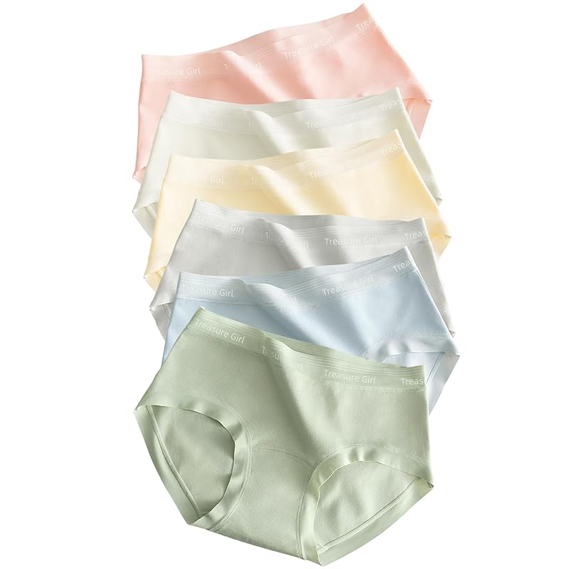

[SLEEPSINERO] [100% cotton] shorts pants ladies underwear 6 pieces set [Antibacterial and odor resistant/does not bite] Moisture wicking and quick