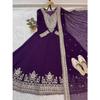 Indian Anarkali Gown with Dupatta Set Bollywood Party Wedding Wear Ethnic Suit