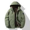 Winter Hooded Windproof Thickened Warm Cotton-padded Clothes Casual Commuting Loose Coat Flow Versatile Velvet Cotton Clothes