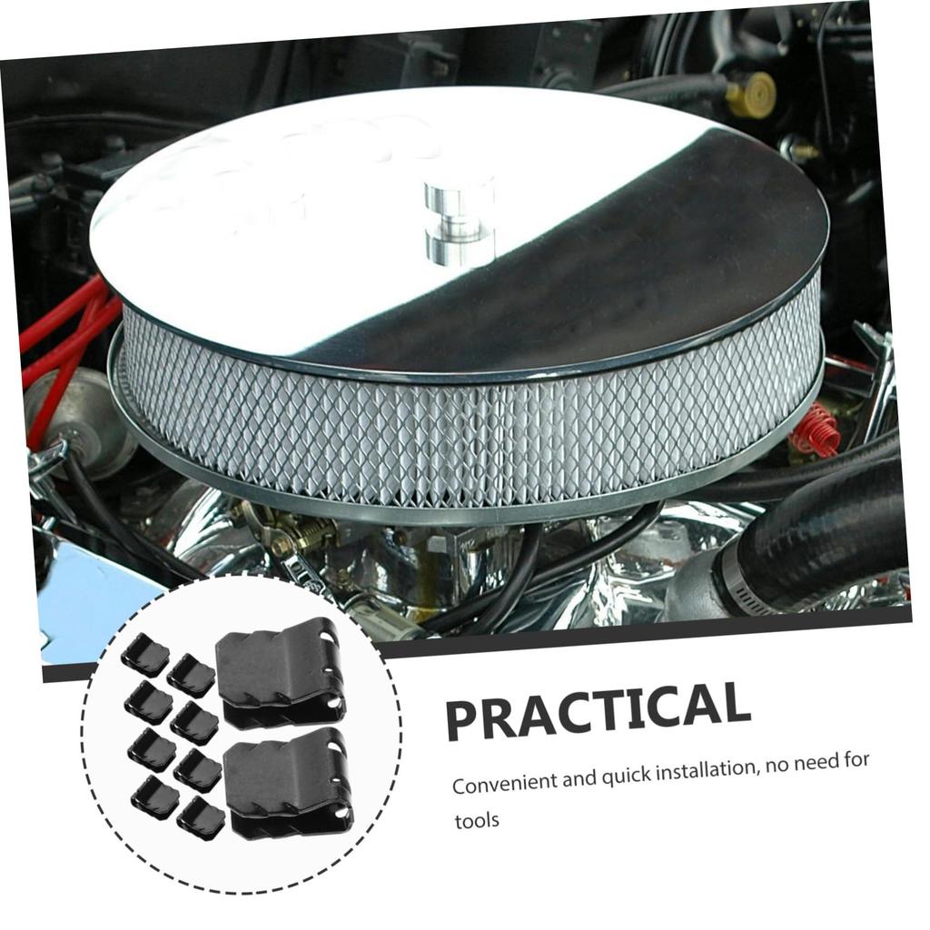 LIFKOME 10pcs Fender Buckle Trailer Wire Clips Wire Retainer Car Clip Fastener Car Door