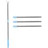 Clothes Rail Detachable Clothesline Rod Telescoping Prop Heavy Duty Pole Reach Poles Coat Stick Hangers Wardrobe Telescopic