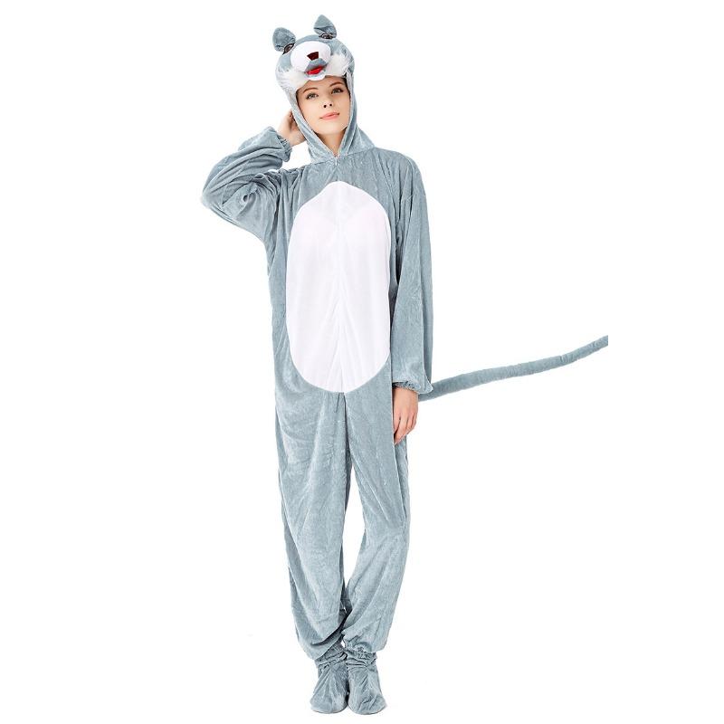 Parent-child Adult Men, Women and Children Performance Clothes Big Bad Wolf Animal Clothing Performance Clothes