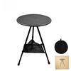 Portable Outdoor Aluminum Folding Round Table