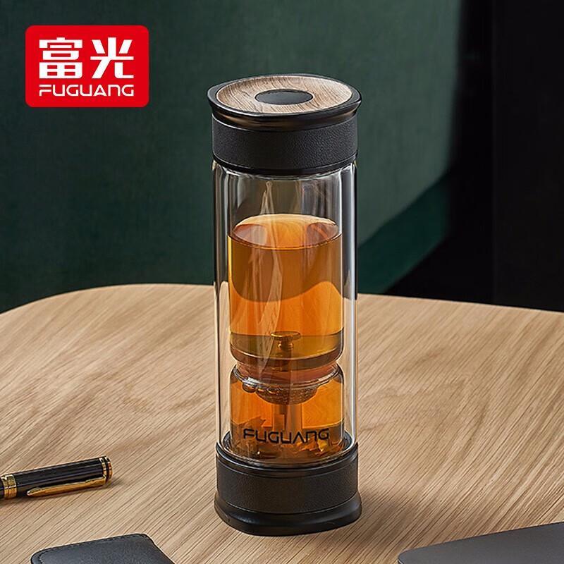 Fuguang Time Hourglass Tea Infuser Bottle