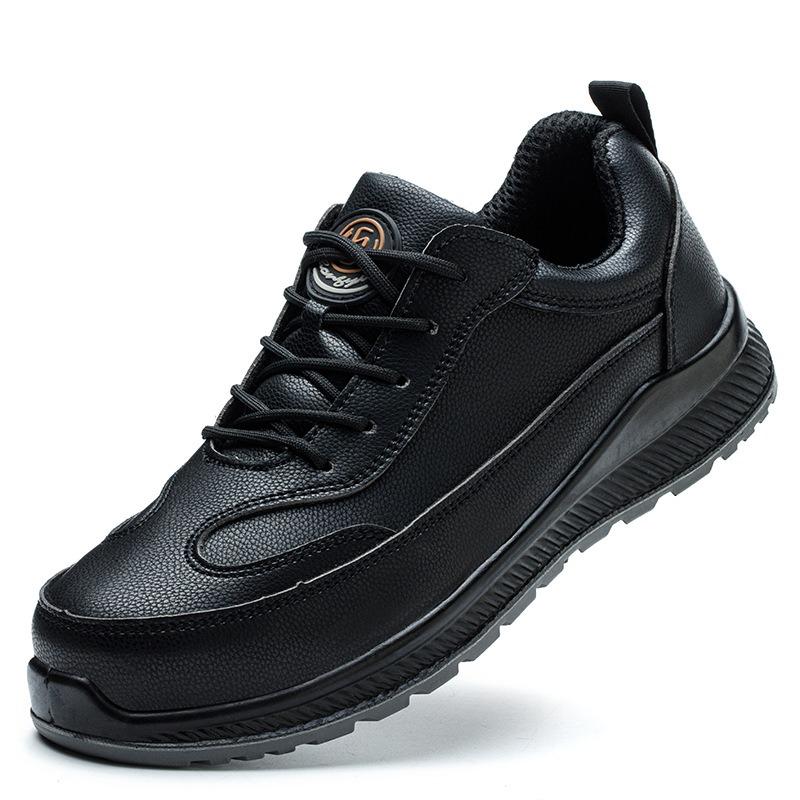 Smash-proof Anti-piercing Waterproof Oil Lightweight Breathable Safety Shoes Electrical Insulation Work Shoes