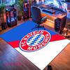 FCB logo Carpet Rug for Living Room Bedroom Home Sofa Decoration,Kids play Nonslip Floor Mat