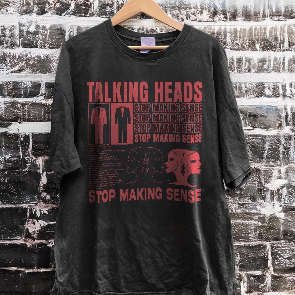 Talking Heads Stop Making Sense Band Retro Style Unisex T-Shirt S-5XL