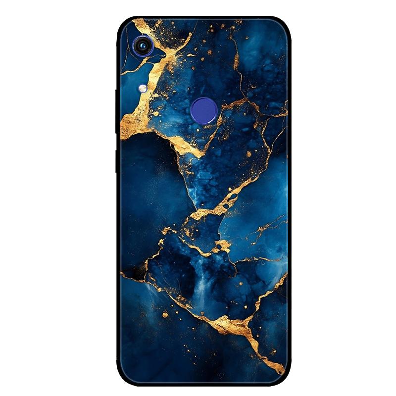For Huawei Y6S Y6 2019 Case Marble Soft Matte Silicone Back Cover For Huawei Honor 8A Pro Y6 S Y6 Prime 2019 Full Phone Shell