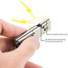 Double Pipe Whistle Pendant Keychain High Decibel Portable Outdoor Survival Emergency Camping Tool Multifunction