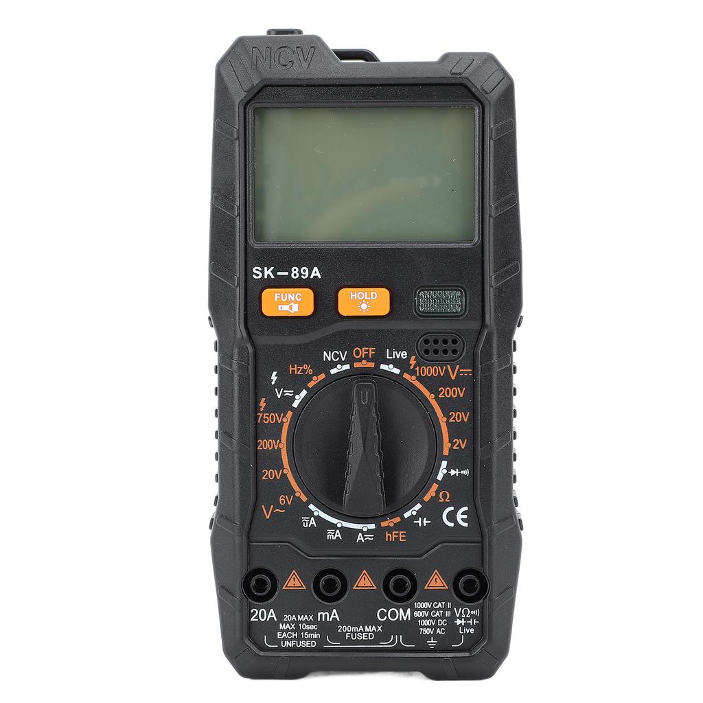 Digitales Multimeter Auto-Ranging Sprachansage AC DC Spannung Strom Kapazität Widerstand Frequenz Tester