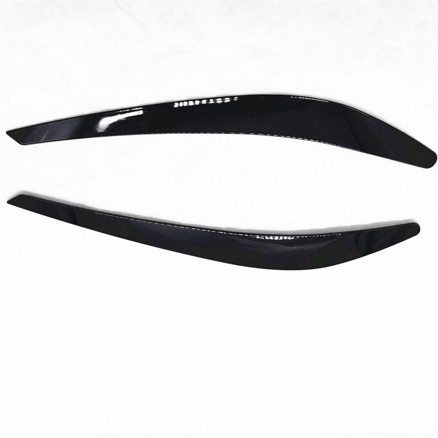 2pcs Black Headlight Eyelids Eyebrows For VF Holden Commodore SS SSV SV6 S Evoke