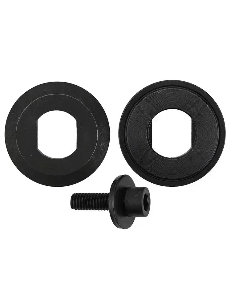 Set Rondelle per Flangia Rondella Interna per Flangia Kit di Fissaggio Nero Per Vite Lama Seghetto Alternativo Rondelle e Viti di Ricambio Utensili