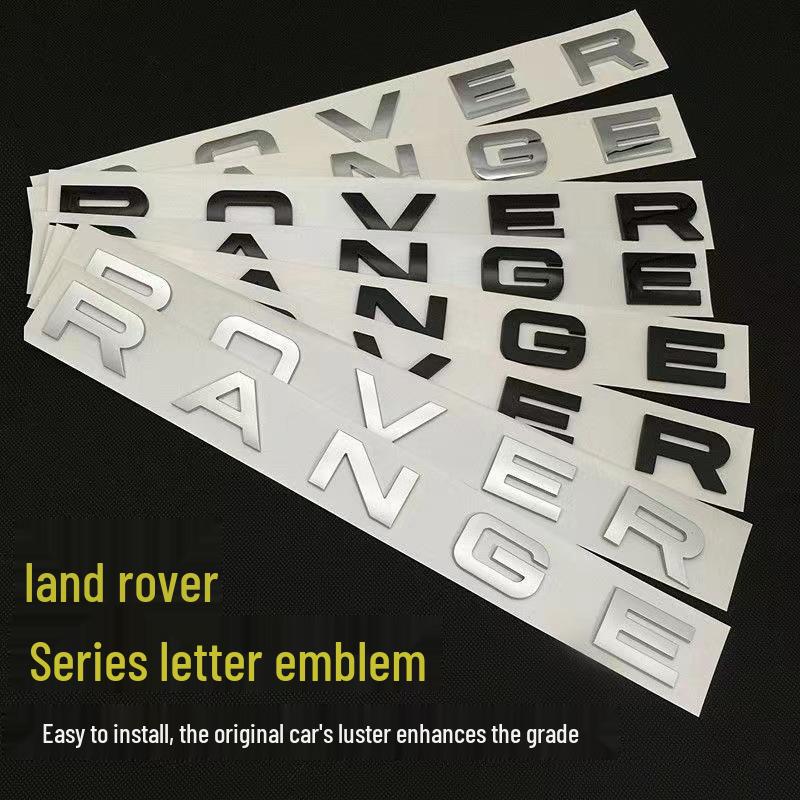 Land Rover Range Rover Evoque Executive Sport Logo Stickers - Voor & Achter