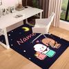 Custom Personalization Bubu and Dudu Print Area Rug - Soft, Washable Non-Slip Indoor Mat,Living Room,Home&Office Decorative Rug