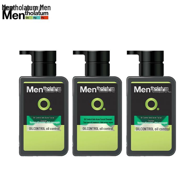 

Mentholatum Men s Oil Control Anti-Acne Facial Cleanser