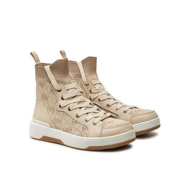 Guess FLPMNN FAL12 Beige Ankle Boots