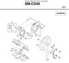 SHIMANO Repair Parts Lower Guide Fixing Bolt Unit X Y1N898050 (M8 12) SM-CD50
