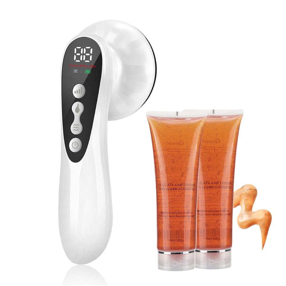 Electric Abdomen Massage Device with Microcurrent Conductive Gel for Belly Arms Legs Body Sculpting Machine Weight Loss Kits