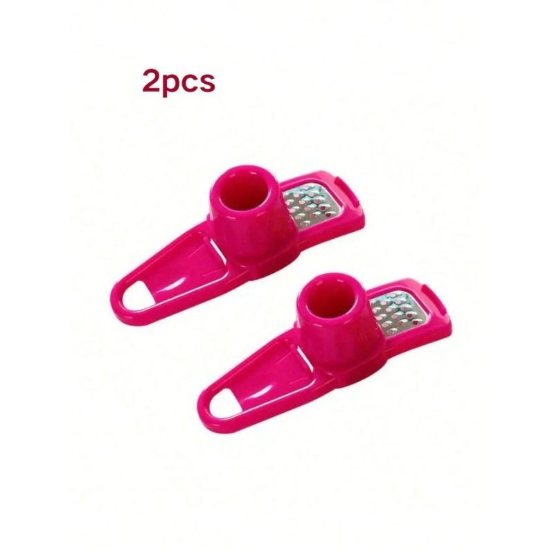 2pc Home Multi functional Garlic Grinder, Manual Garlic Mash Stripping Tool, Creative Kitchen Small Tool