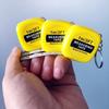 Mini Retractable Tape Measure Keychain Portable Sewing Ruler Measuring Tool 1M 2M Clear Scale Inch Centimeter Travel Household