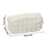 Soft Stationery Box Solid Color Pillow Bag Durable Cosmetic Bag  for School Supplies