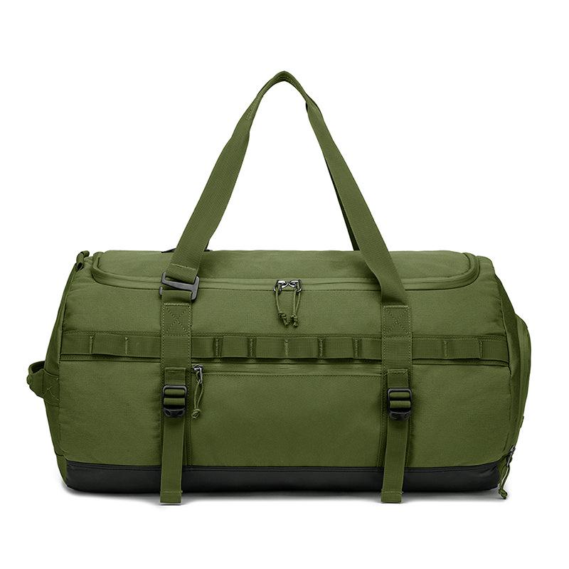 

Большая дорожная спортивная сумка с защитой от кражи, отделением для сухих и влажных вещей и креплением для ручки чемодана