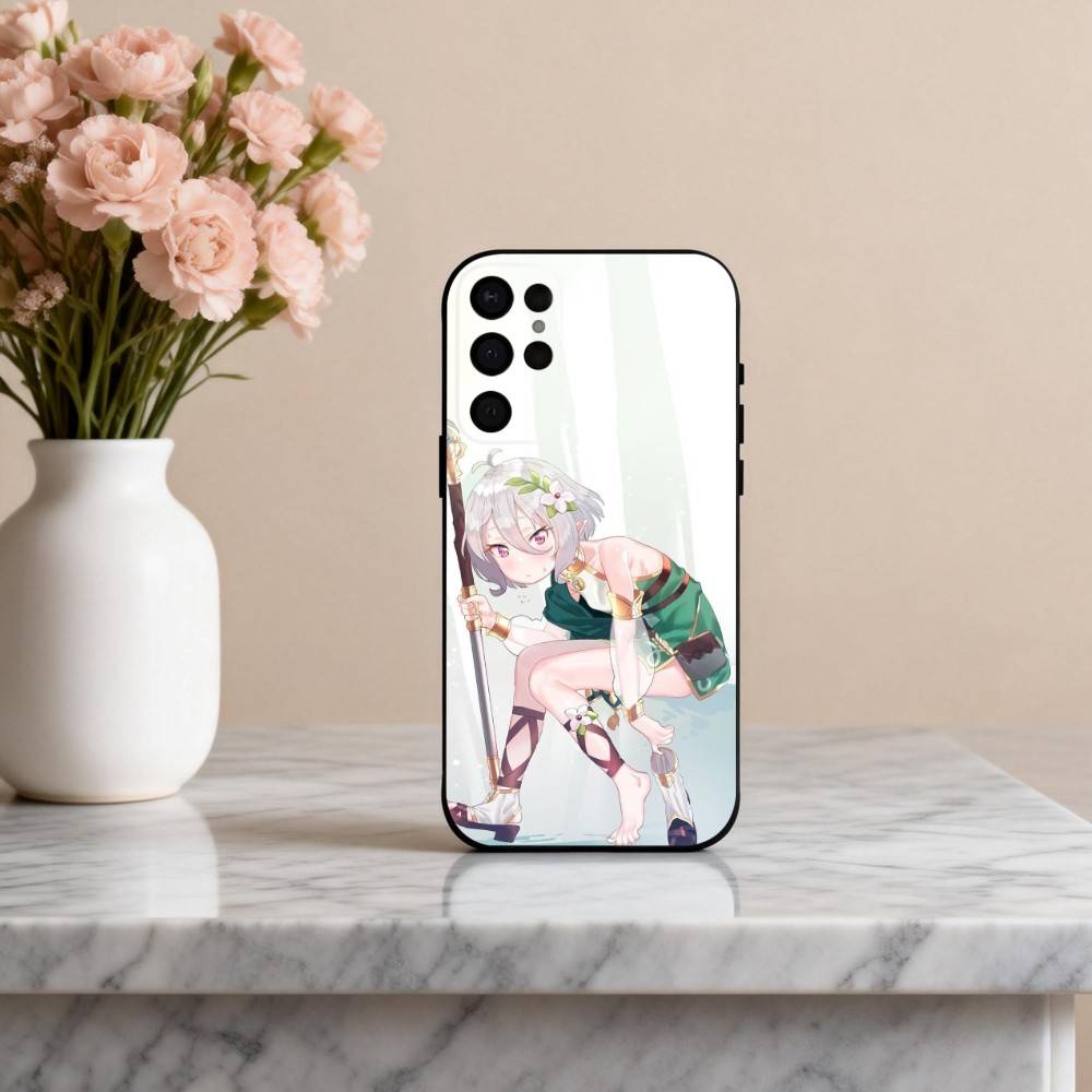 P-Princess C-Connect K-Kokkoro Phone Case For Samsung S25,S24,S21,S22,S23,S30,Ultra,S20,Plus,Others Soft Black Cover